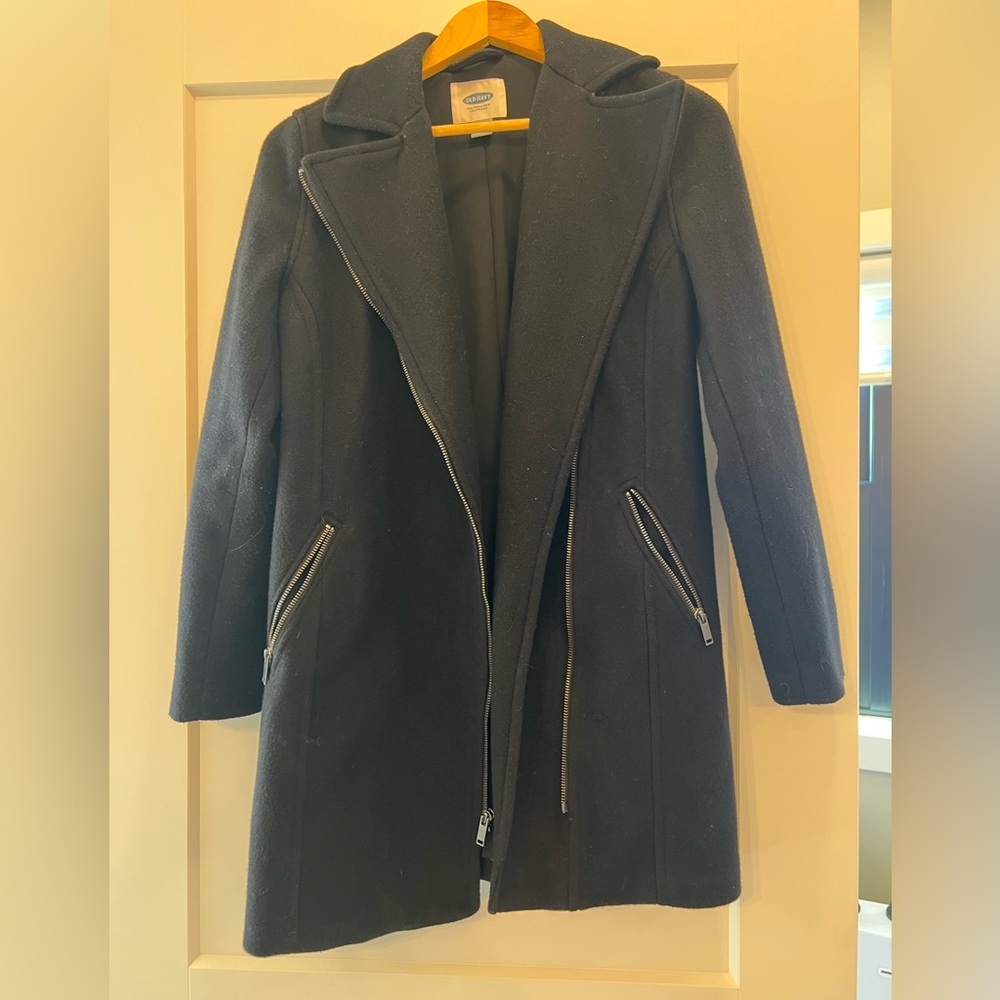 Black Old Navy Pea Coat